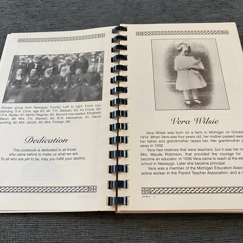 Taste of the Town Newaygo 150th Anniversary Cookbook 2004